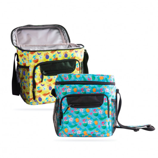 Promotional Sublimation Cooler Bags Main Front Open